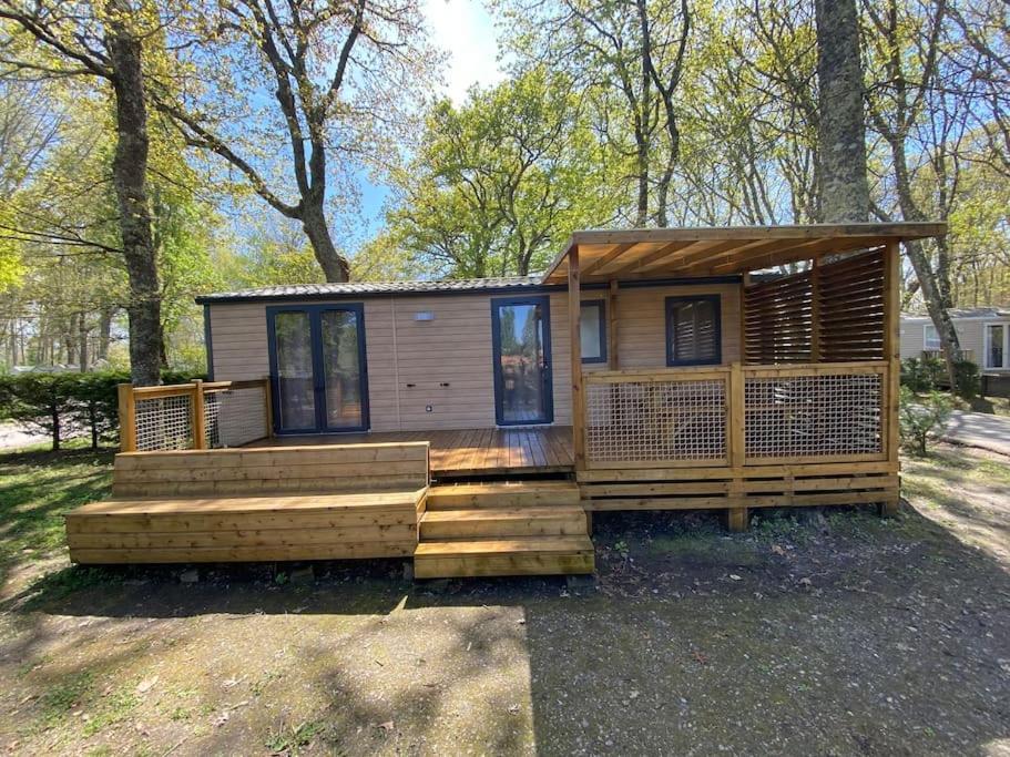 Vue Sur Le Lac, Cadre Verdoyant, Camping 4 Etoiles Aureilhan  Exterior foto